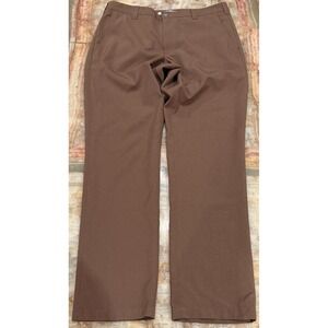 Bluffworks Ascender Mens Chino Pants Walnut Brown Slash Pocket Outdoor 36W 34L